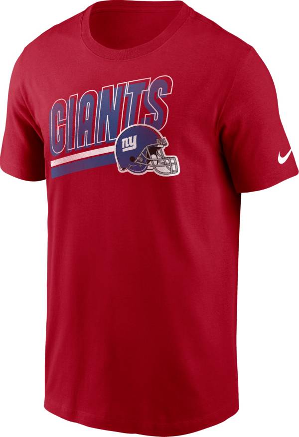 Nike Men's New York Giants Blitz Helmet Red T-Shirt product image