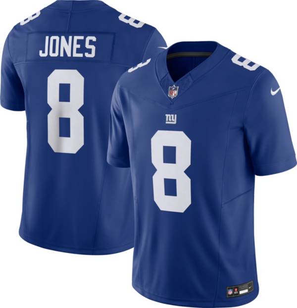 Nike Men's New York Giants Daniel Jones #8 White Game Jersey