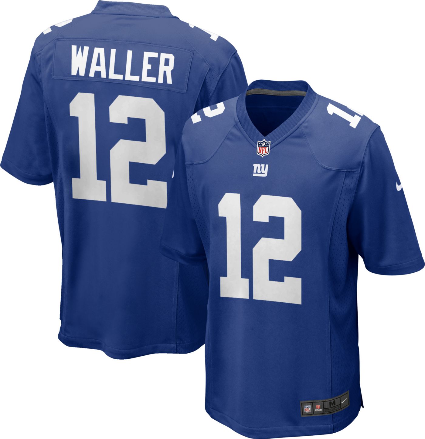 Nike Men s New York Giants Darren Waller 12 Blue Game Jersey Dick s Sporting Goods