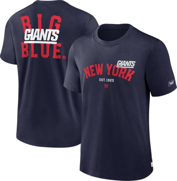 Nike Men's New York Giants Rewind Navy T-Shirt product image