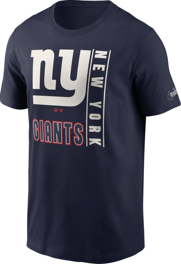 Nike Men's New York Giants Rewind Essential Navy T-Shirt product image