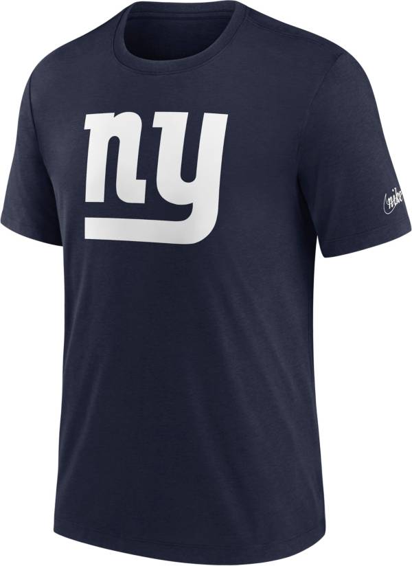 Nike Men's New York Giants Rewind Logo Navy T-Shirt product image