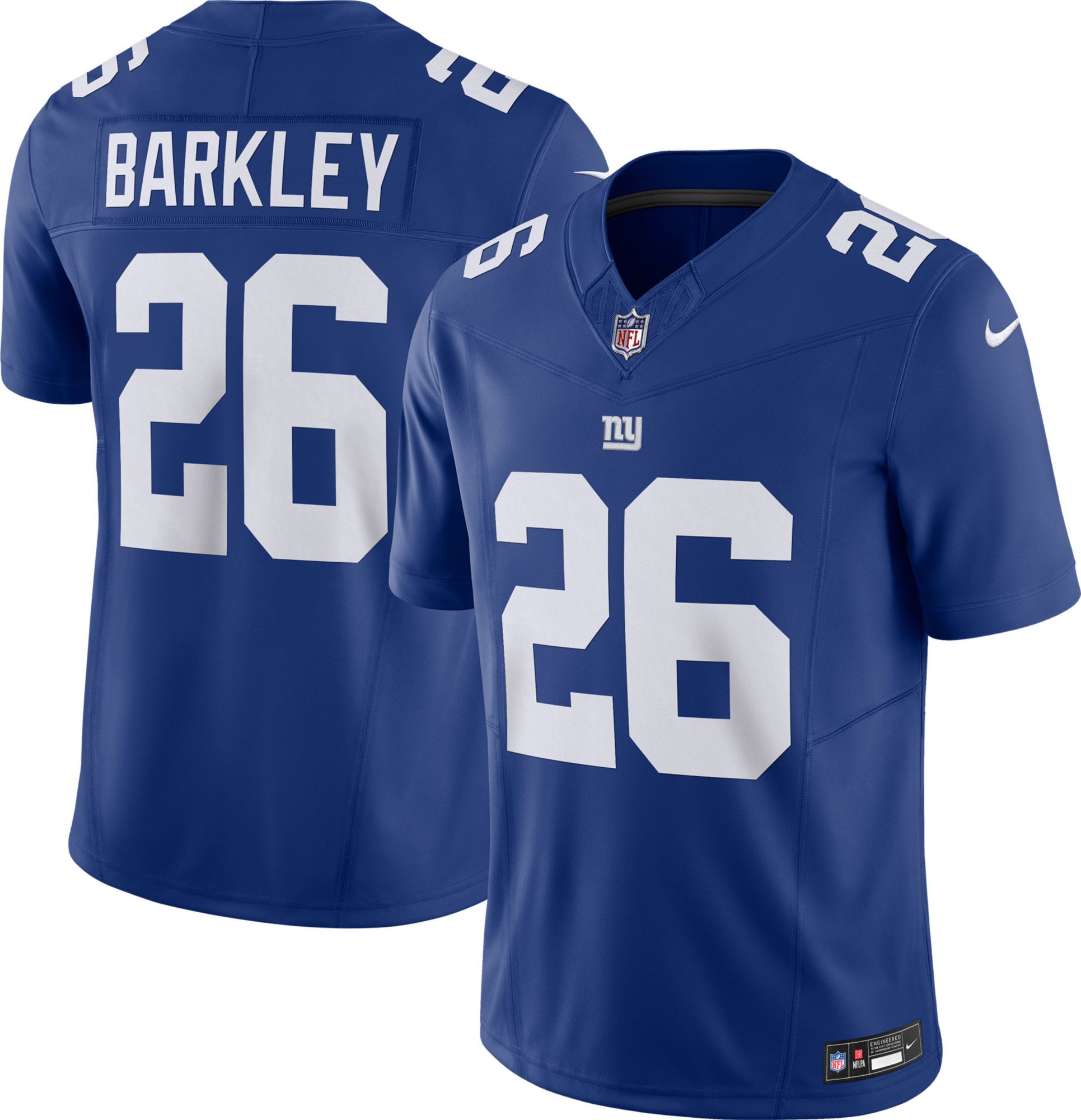 Nike New York Giants No26 Saquon Barkley Green Women's Stitched NFL Limited 2015 Salute to Service Jersey