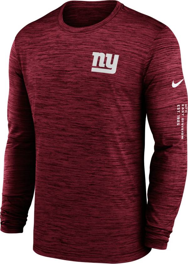 Men's '47 Royal New York Giants Franklin Long Sleeve T-Shirt Size: Medium