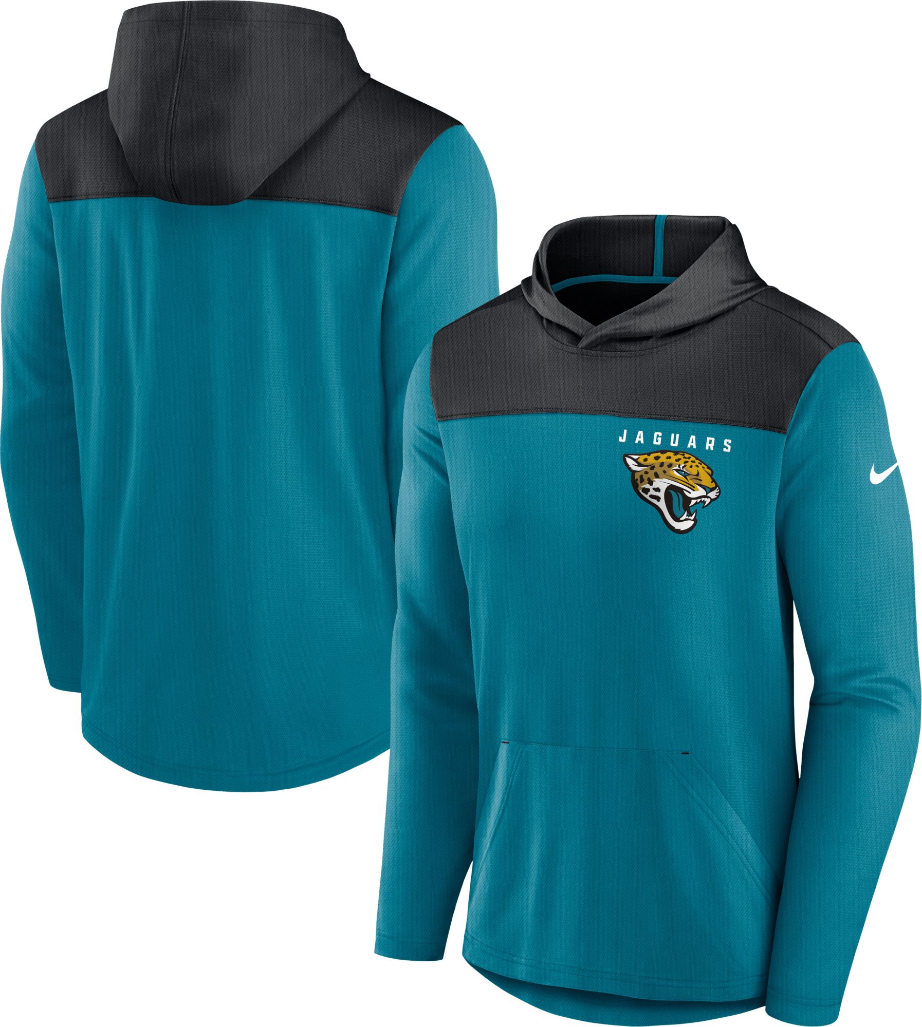 NFL X HYPE ADULTS TEAL JACKSONVILLE JAGUARS HOODIE