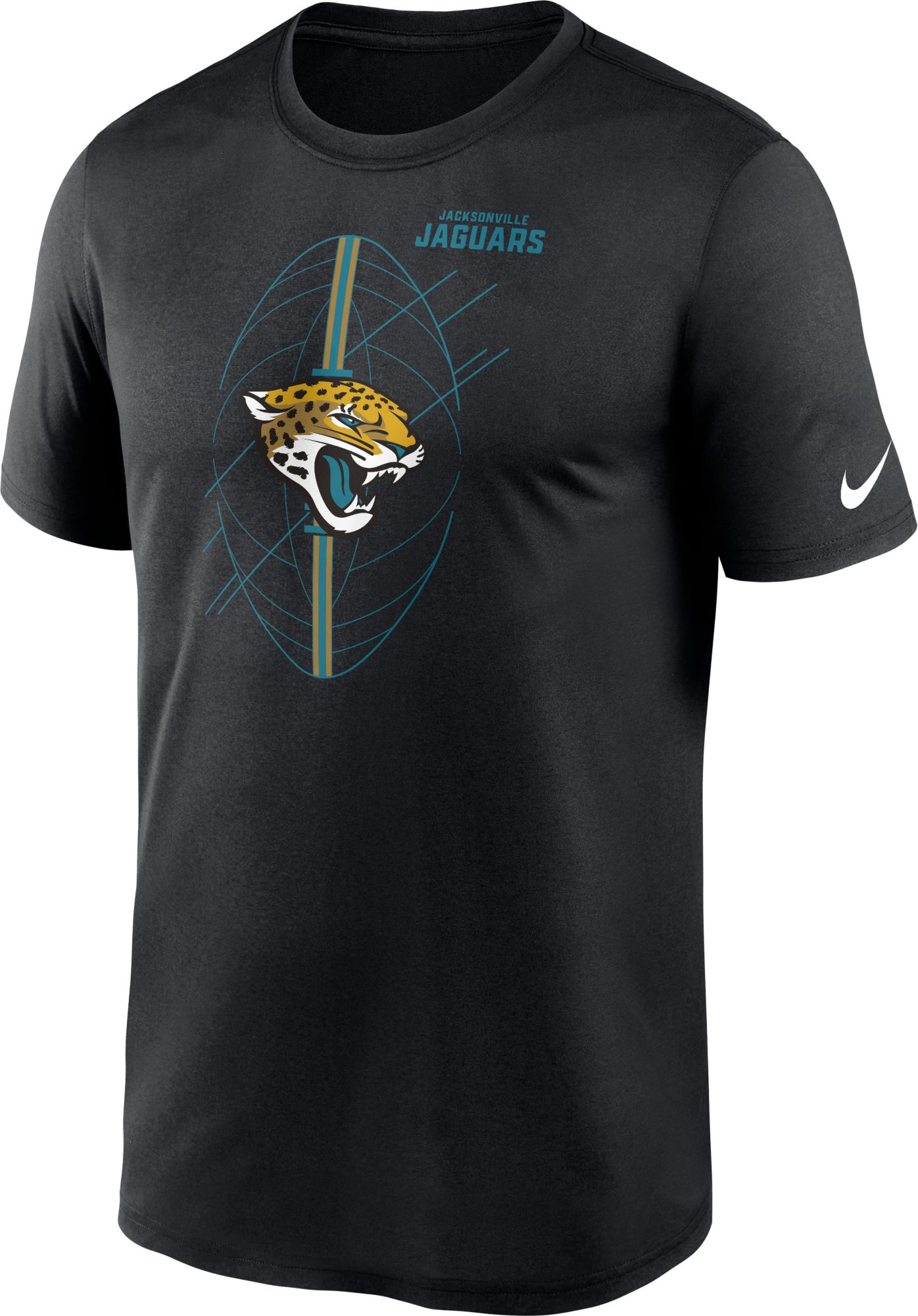 Nike Men's Jacksonville Jaguars Legend Icon Black TShirt Big Apple Buddy
