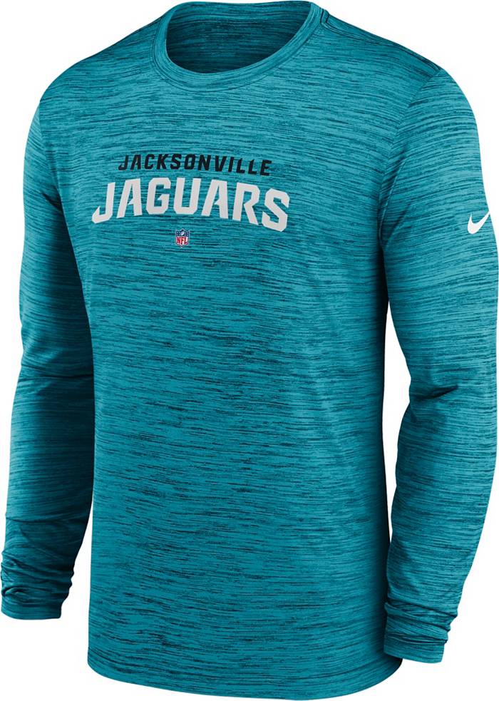 Mitchell & Ness JACKSONVILLE JAGUARS Throwback 100 TEAL Long Sleeve XL  NWT