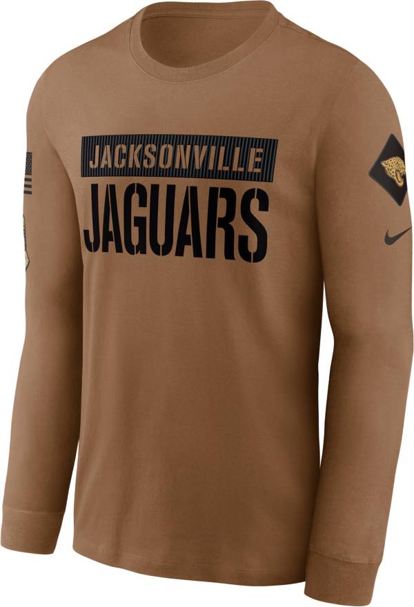 Nike Dri Fit Jaguars Youth Large 14-16 NFL Salute To Service Long Sleeve  Shirt