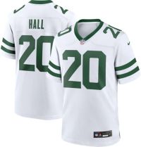 Nike Men's New York Jets Breece Hall #20 Alternate Green Game Jersey