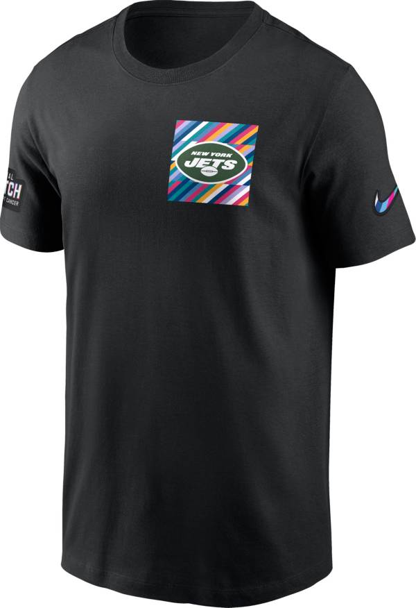Nike Men's New York Jets 2023 Crucial Catch Sideline Black T-Shirt product image