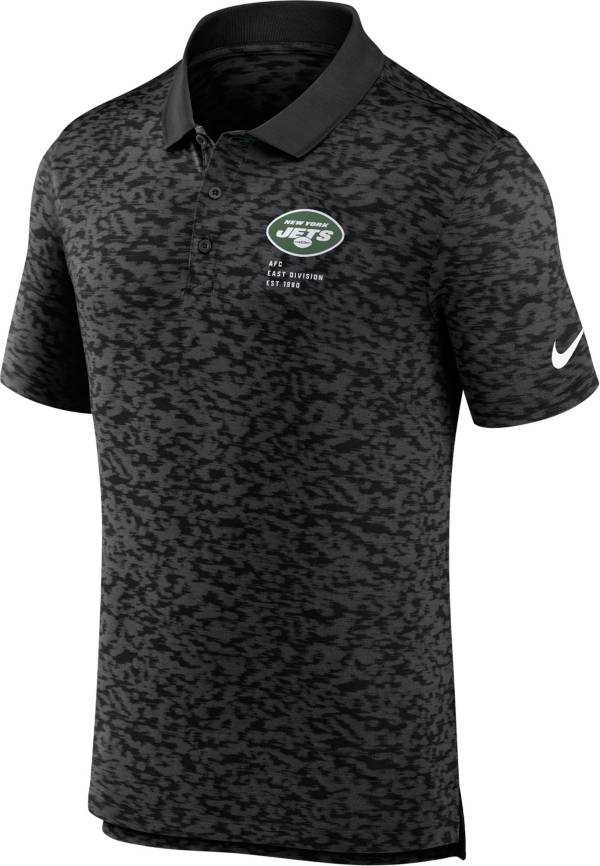 Nike Men's New York Jets Fashion Black Polo product image