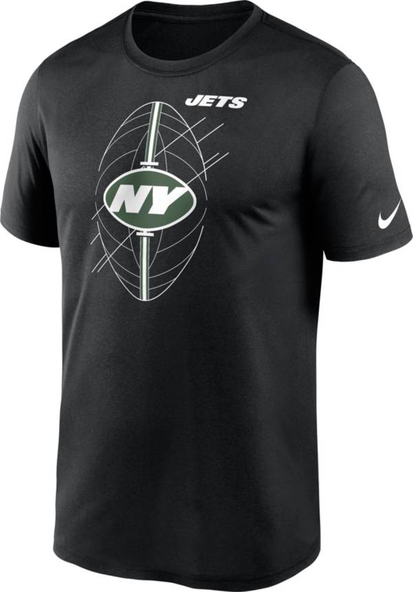 Nike Men's New York Jets Legend Icon Black T-Shirt product image