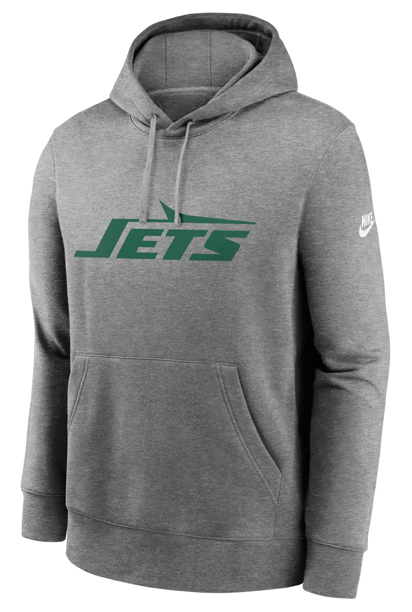 Nike Men's New York Jets Boxy Dark Grey Heather Long Sleeve T-Shirt product image