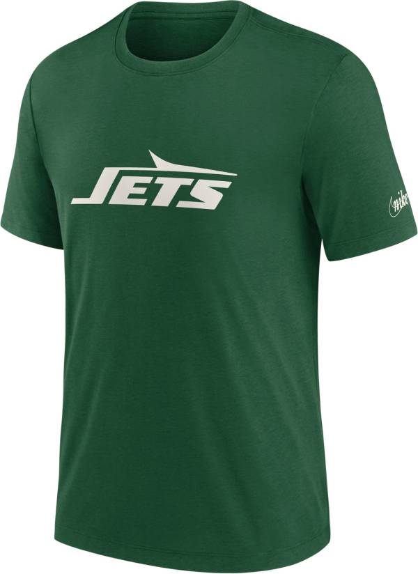 Nike Men's New York Jets Rewind Logo Green T-Shirt product image