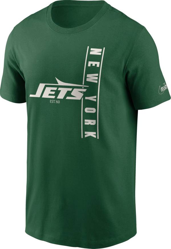 Nike Men's New York Jets Rewind Essential Green T-Shirt product image