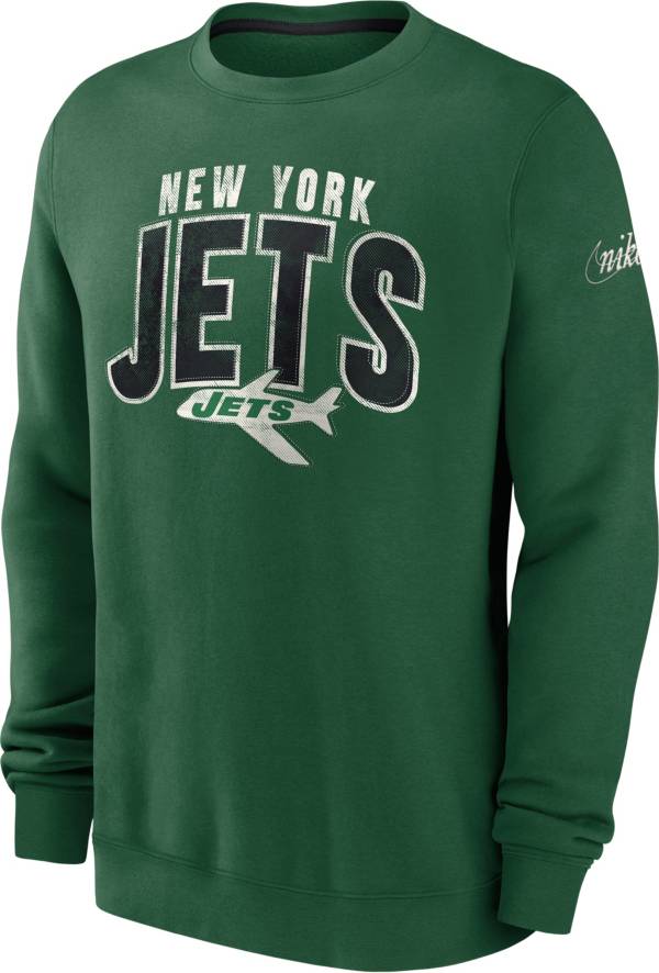 Nike Men's New York Jets Rewind Shout Green Crew Sweatshirt product image