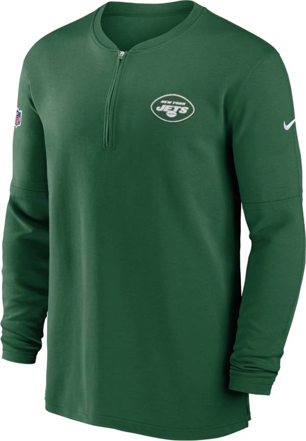 Nike Men's New York Jets Sideline Velocity Green Long Sleeve T-Shirt