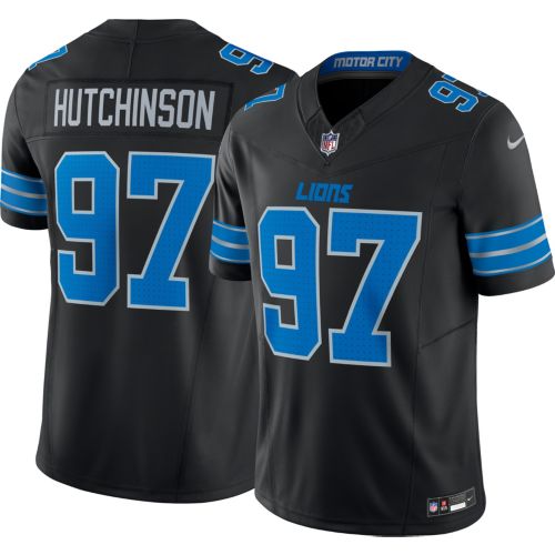 Nike Men's Detroit Lions Aidan Hutchinson #97 Alternate Black Game