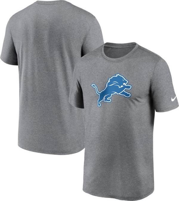 Nike Men's Detroit Lions Rewind Shout Blue Crew Sweatshirt