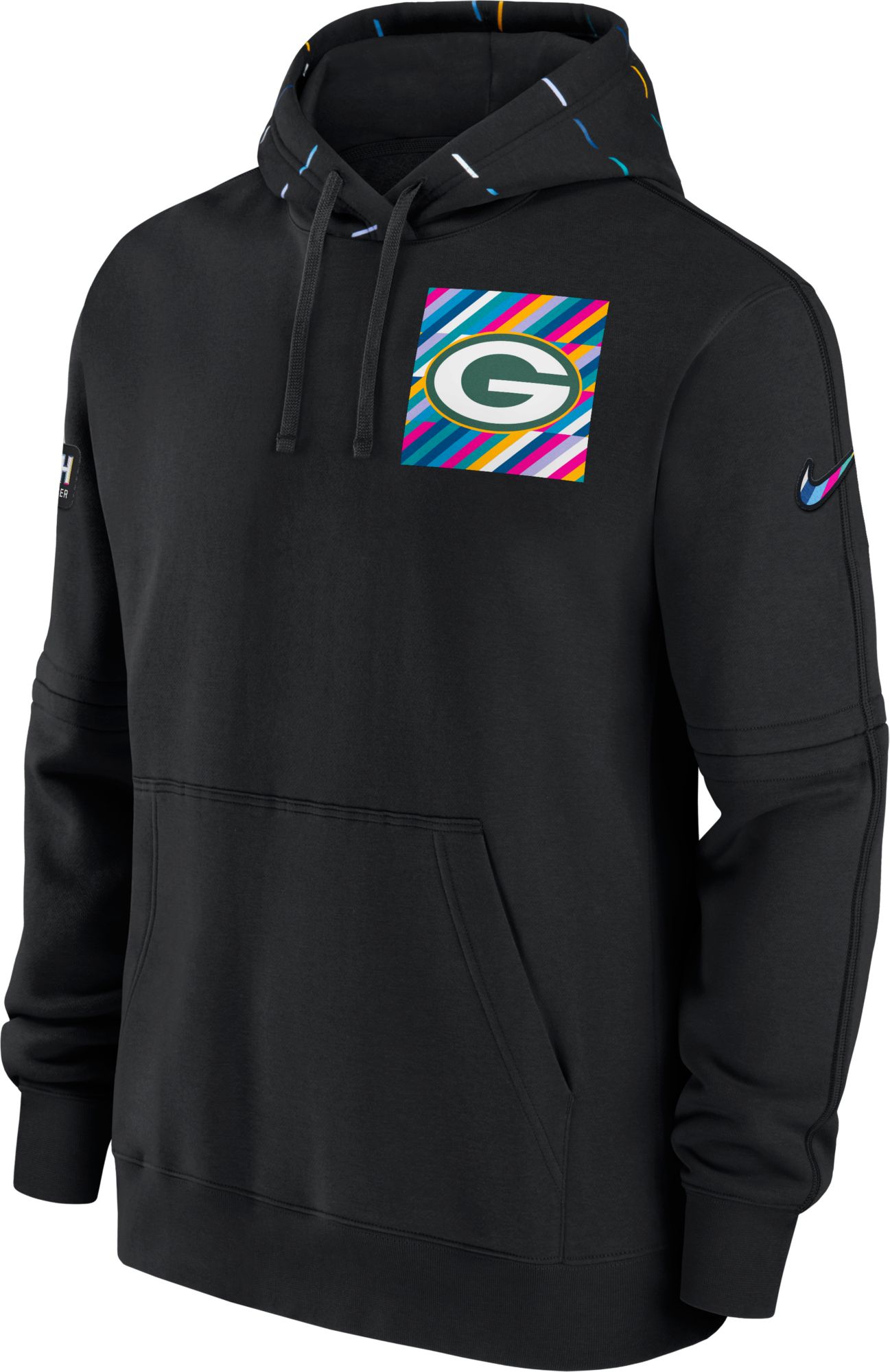 Nike Men's Green Bay Packers 2023 Crucial Catch Black Hoodie | Dick's  Sporting Goods