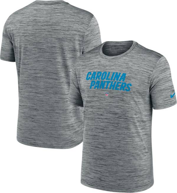 Nike Men's Carolina Panthers Sideline Velocity Grey T-Shirt