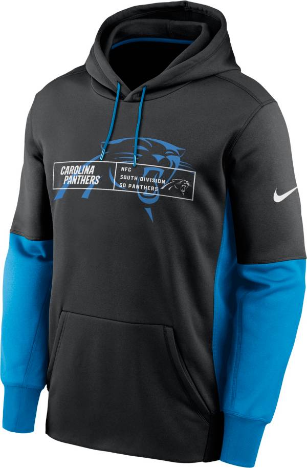 Nike Men's Carolina Panthers Overlap Black Pullover Hoodie | Dick's ...