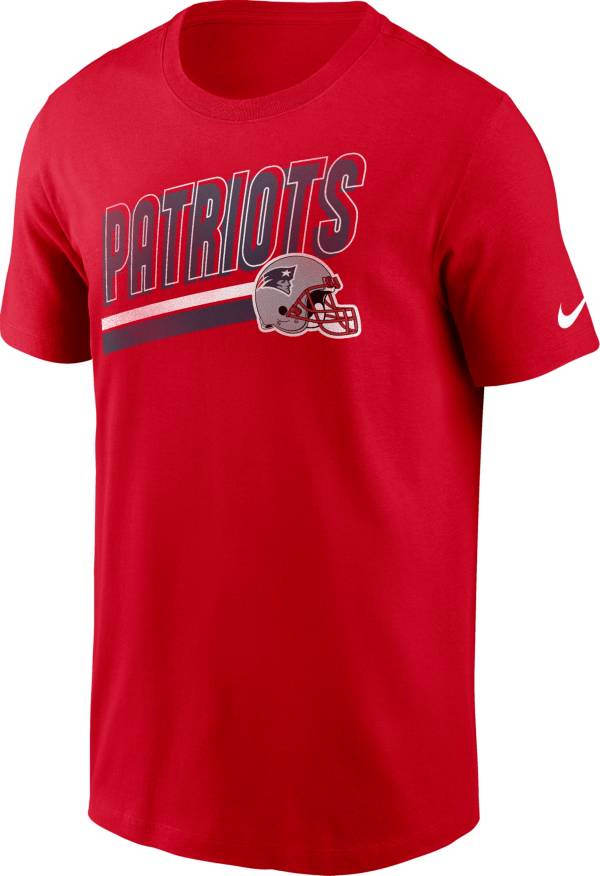 red new england patriots shirt