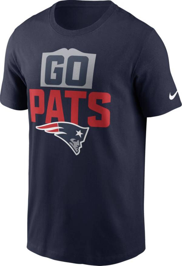 Nike Men's New England Patriots Jonnu Smith #81 Navy Short-Sleeve T-Shirt