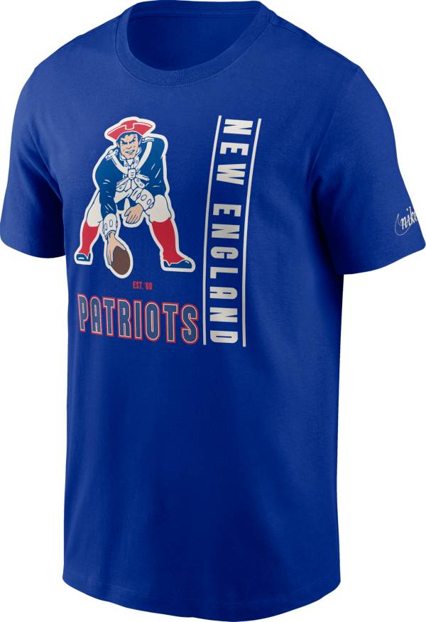 Nike Men's New England Patriots Rewind Essential Royal T-Shirt product image
