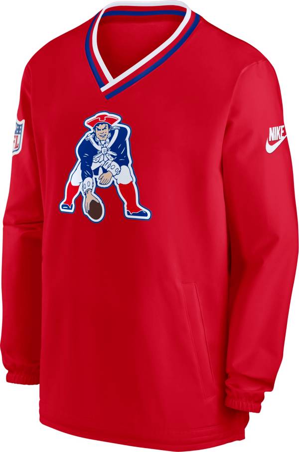 Nike Men's New England Patriots 2023 Sideline Alternate Red Wind Jacket