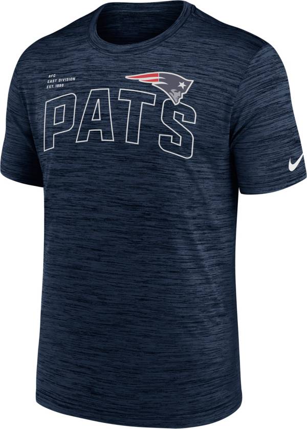 Nike Men's New England Patriots Velocity Arch Navy T-Shirt product image