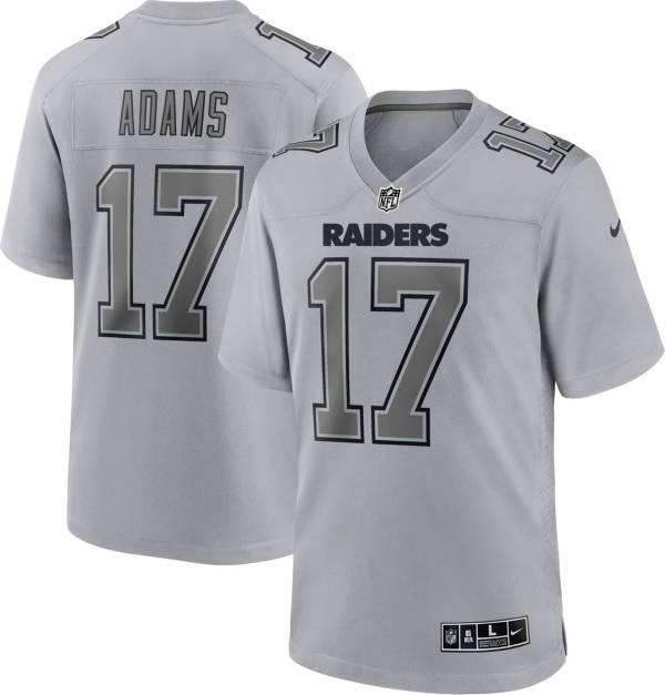 NWT NIKE LV RAIDERS YOUTH MEDIUM DAVANTE ADAMS FOOTBALL JERSEY UNIFORM  HELMET