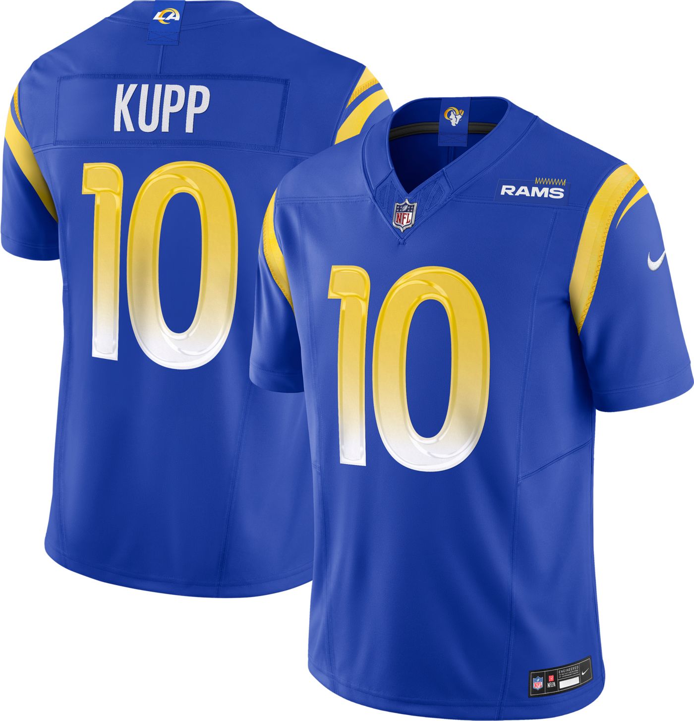 Nike Men s Los Angeles Rams Cooper Kupp 10 Vapor F.U.S.E. Royal Limited Jersey Dick s Sporting Goods