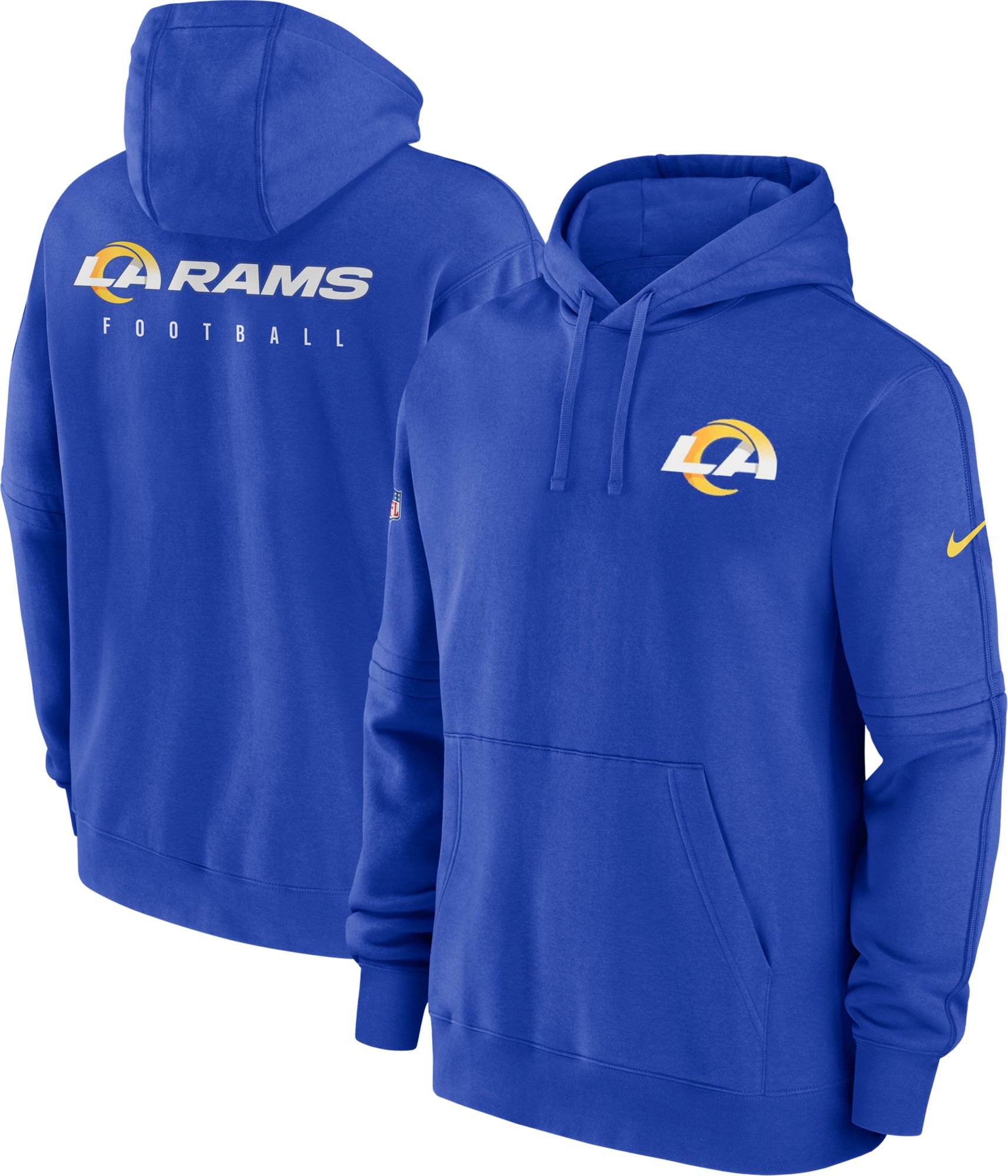 Los Angeles Rams sideline gear jersey