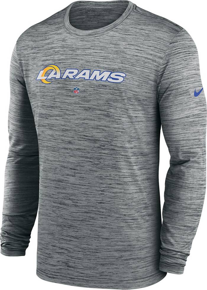 Los Angeles Rams NFL Football Blue Long Sleeve T-Shirt Men's XL