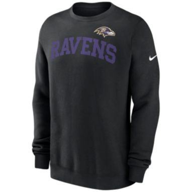 sorry, Nike Men's Baltimore Ravens Sideline Club Black Long Sleeve Crew Sweatshirt is currently out of stock