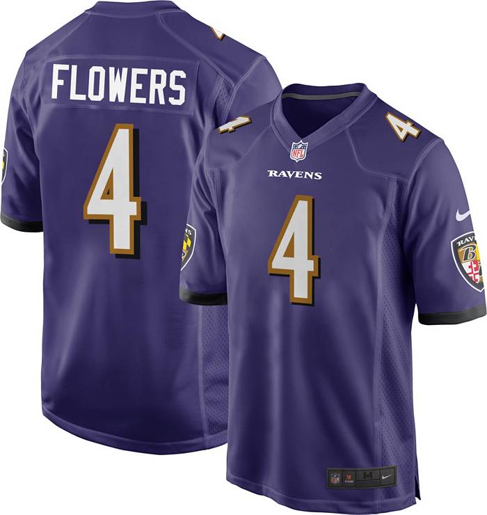Nike Men's Baltimore Ravens Zay Flowers Game Jersey - Purple - XXL Each