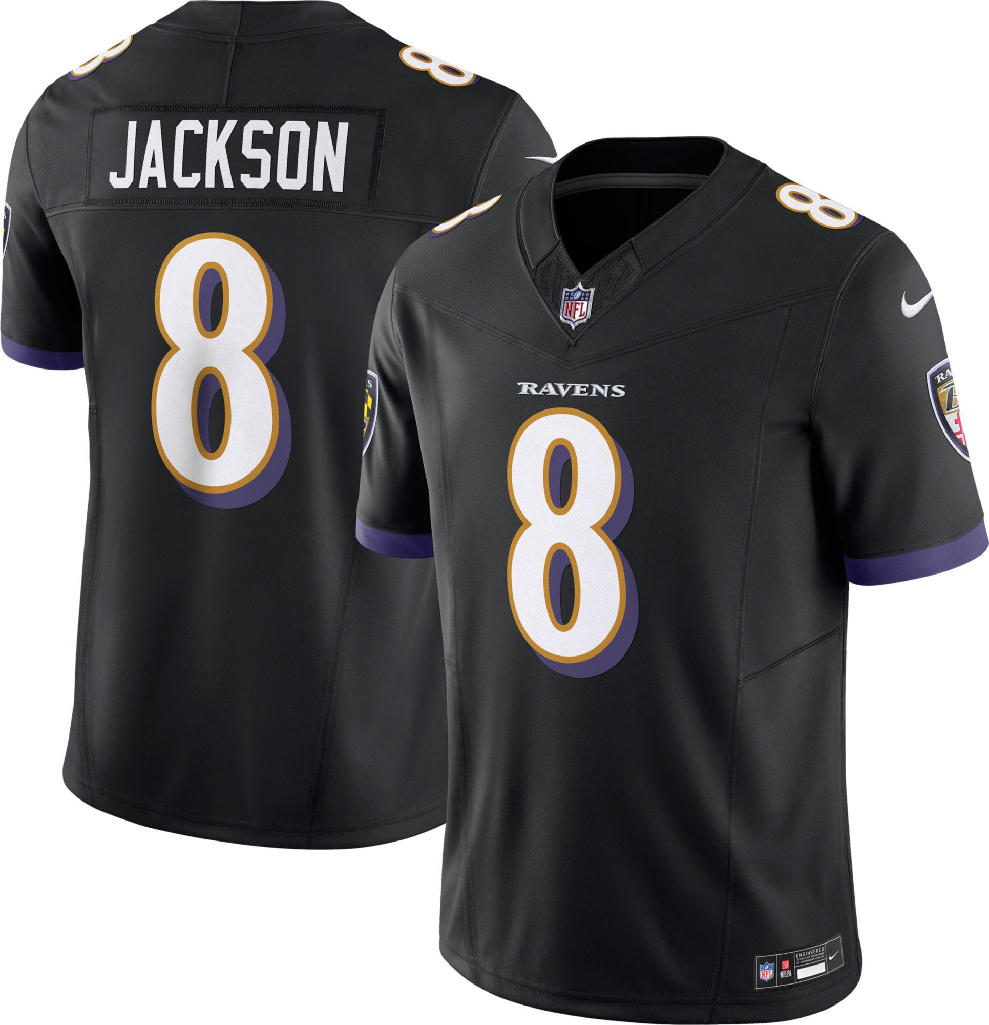 baltimore ravens black jersey