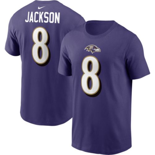 Nike Men's Baltimore Ravens Lamar Jackson #8 Fashion White Game