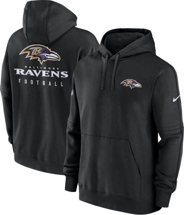 Nike NFL Football Baltimore Ravens Salute To Service Sweatshirt Hoodie Size  L