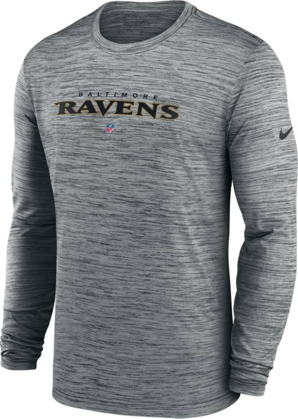 Nike ravens long sleeve hot sale shirt