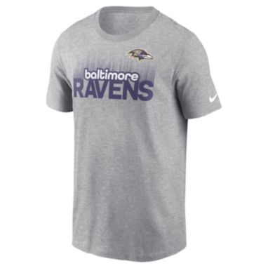 sorry, Nike Men's Baltimore Ravens Team Rise Dark Grey Heather T-Shirt is currently out of stock