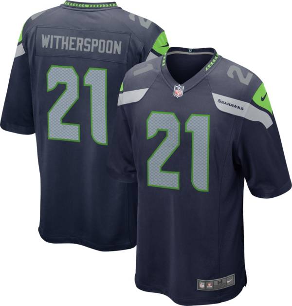 Nike Men's Seattle Seahawks Devon Witherspoon Navy Game Jersey product image
