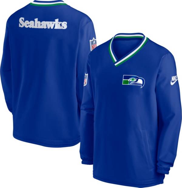 NFL Mens Seattle Seahawks Jacket, Blue, Large (Regular)