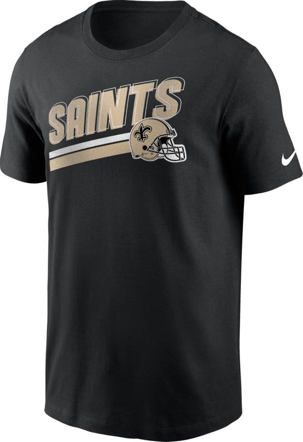 Women's Nike Black New Orleans Saints Sideline Velocity Performance T-Shirt Size: Small