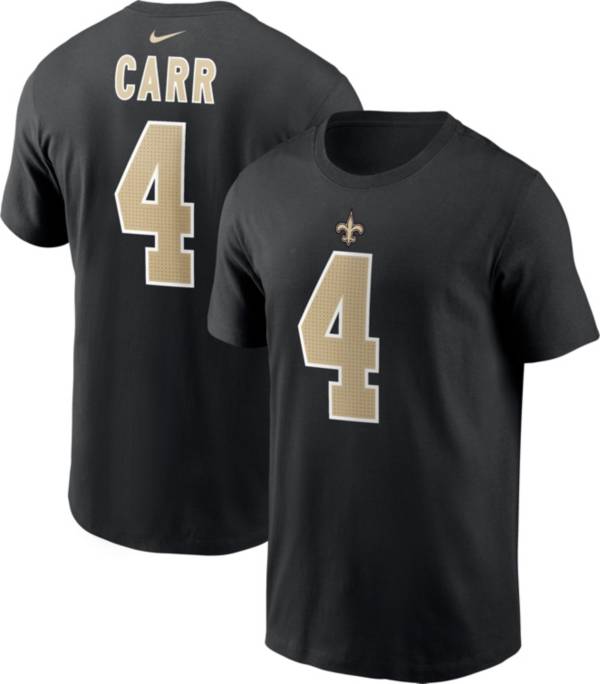 Derek Carr New Orleans Saints Nike Women's Player Name & Number T