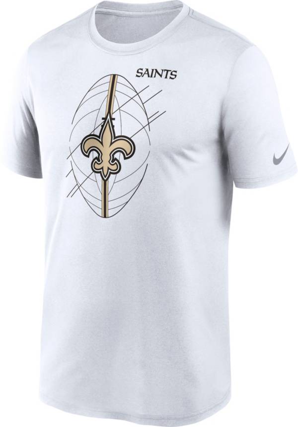 Men's Nike Black New Orleans Saints 2023 Sideline Club Alternate Tri-Blend Pullover Hoodie Size: Medium