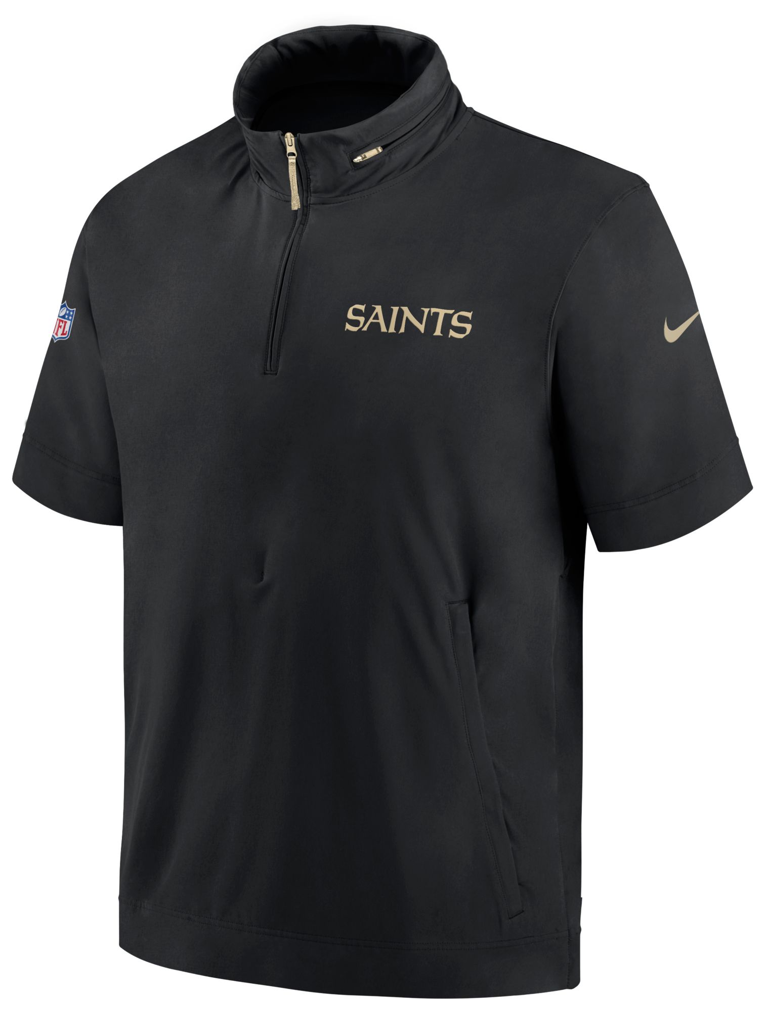 Nike Men's New Orleans Saints Sideline Coach Black Jacket product image
