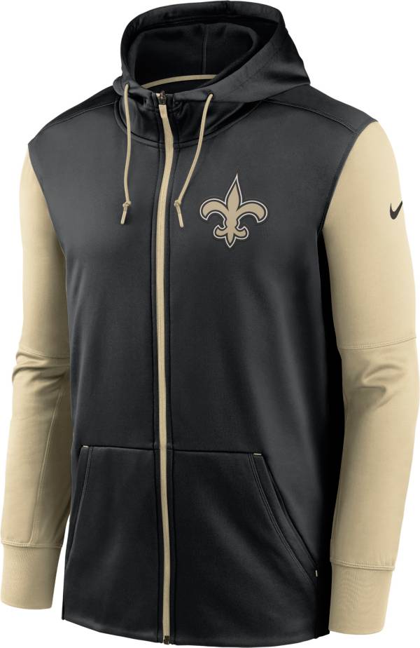 New Orleans Saints Color Block Men's Nike NFL Pullover Hoodie