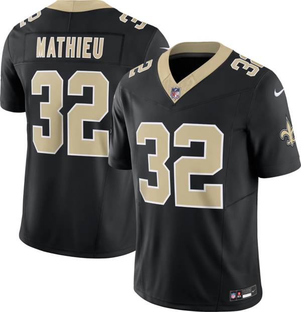 Men's Nike Tyrann Mathieu Black New Orleans Saints Game Jersey